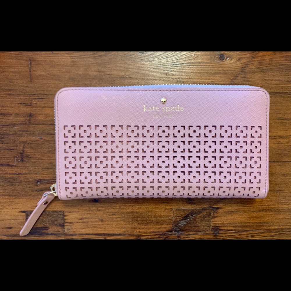 Kate Spade Perforated CameronStreet “Lacey” Wallet